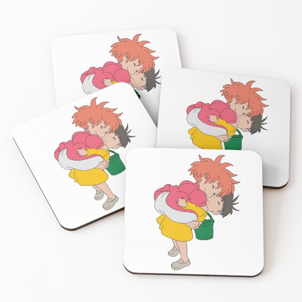 Item preview, Ponyo Sosuke Cute Hug Illustration designed and sold by Iska-Designs.