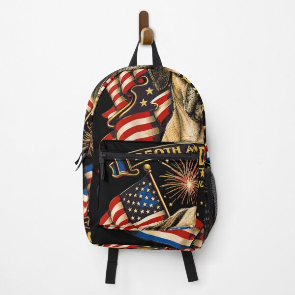 Item preview, United States 250th Anniversary Semiquincentennial Patriotic American Dog Independence Day Gift designed and sold by Daisy Grimes.