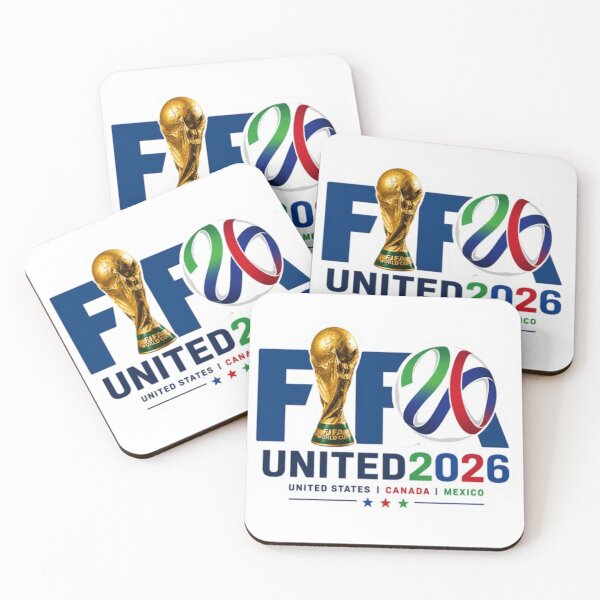 Item preview, FIFA 2026 World Cup Art Sticker designed and sold by PixelPopsShop.