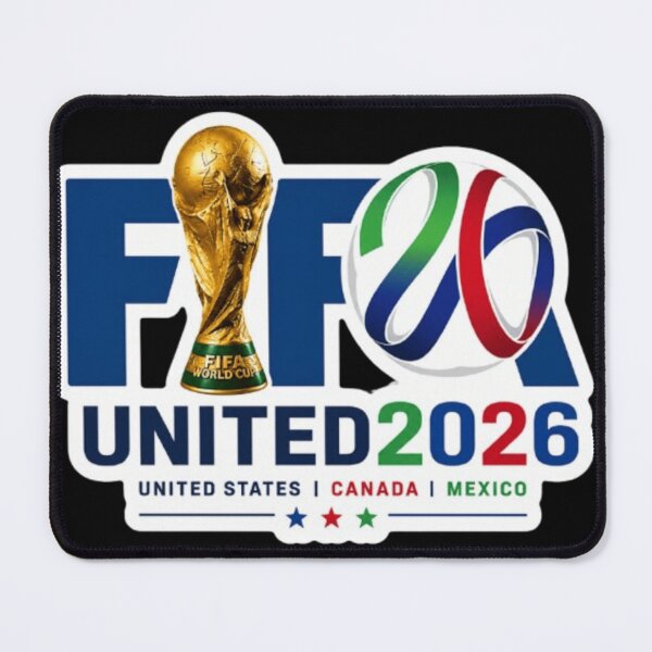 Item preview, FIFA 2026 World Cup Art Sticker designed and sold by PixelPopsShop.