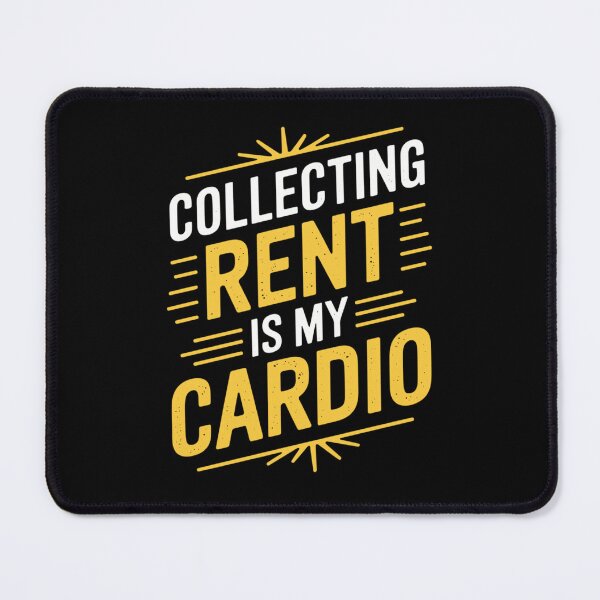 Item preview, Funny Collecting Rent Is My Cardio Property Manager Real Estate Investor Gift designed and sold by Daisy Grimes.