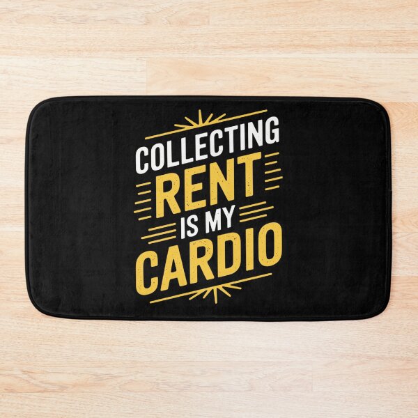 Item preview, Funny Collecting Rent Is My Cardio Property Manager Real Estate Investor Gift designed and sold by Daisy Grimes.