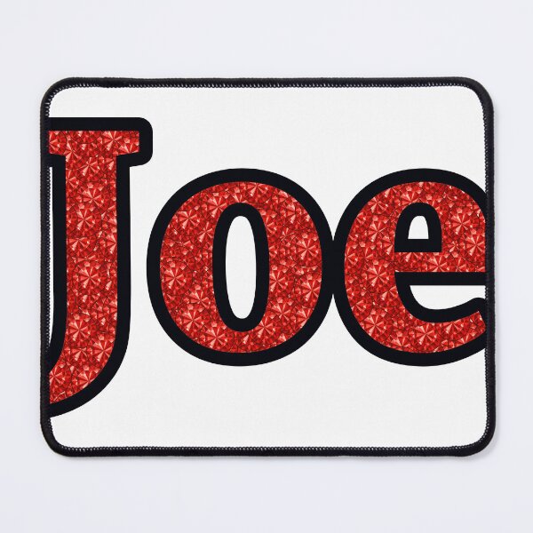 Item preview, Joe Boy Name Red Rhinestone Texture designed and sold by TheIconSmith.