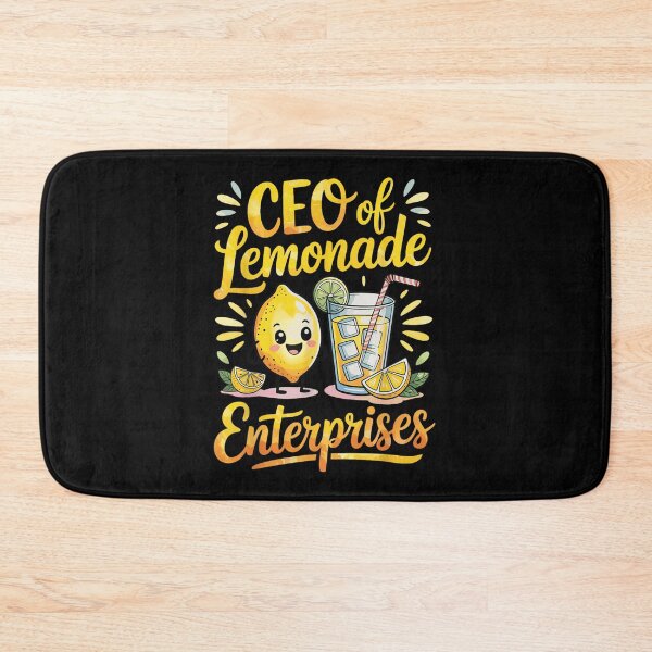 Item preview, Cute CEO Of Lemonade Enterprises Kawaii Lemon Character Summer Drink Kids Business designed and sold by Chaya Reid.