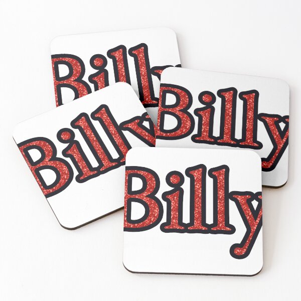 Item preview, Billy Boy Name Red Rhinestone Texture designed and sold by TheIconSmith.