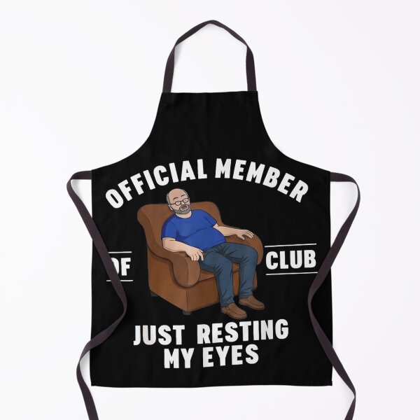 Item preview, Funny Official Member Of Just Resting My Eyes Club Lazy Sleeping Dad Gift designed and sold by Chaya Reid.