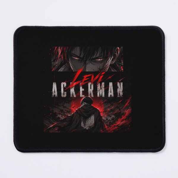 Item preview, Levi Ackerman Red Aesthetic | Attack on Titan Art | Greatest warriors in Anime designed and sold by Templatemini.