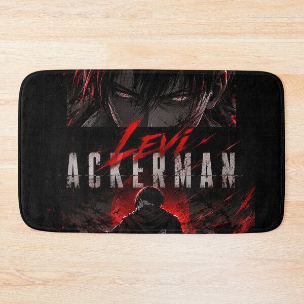 Item preview, Levi Ackerman Red Aesthetic | Attack on Titan Art | Greatest warriors in Anime designed and sold by Templatemini.