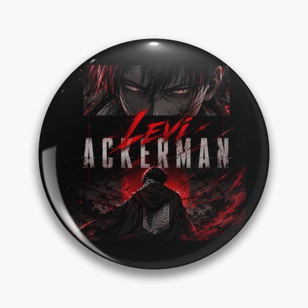 Item preview, Levi Ackerman Red Aesthetic | Attack on Titan Art | Greatest warriors in Anime designed and sold by Templatemini.