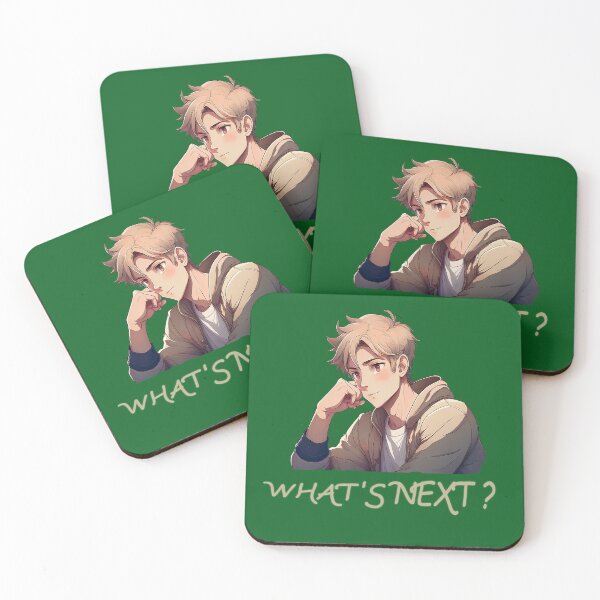 Item preview, What's Next? - Aesthetic Anime Boy designed and sold by MOHAMEDNOOR428.