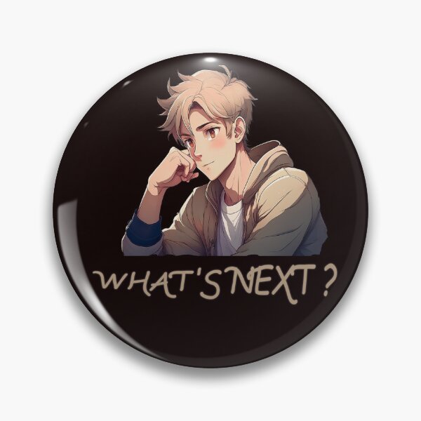 Item preview, What's Next? - Aesthetic Anime Boy designed and sold by MOHAMEDNOOR428.