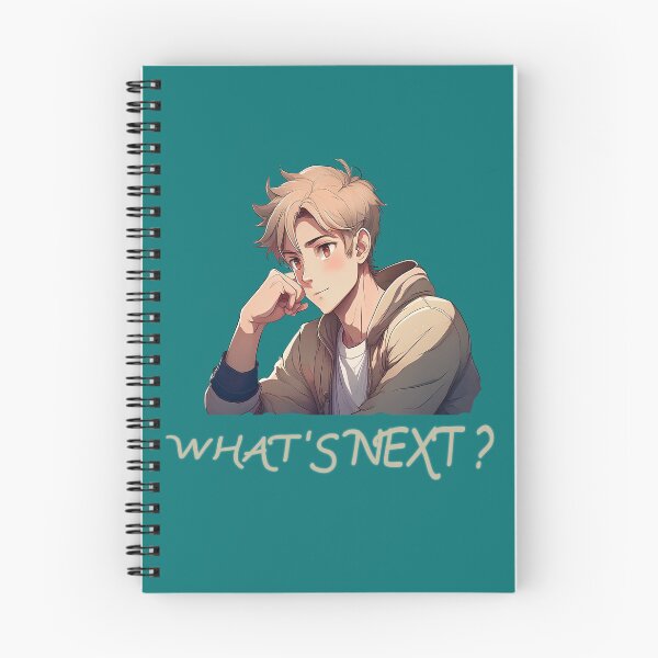 Item preview, What's Next? - Aesthetic Anime Boy designed and sold by MOHAMEDNOOR428.