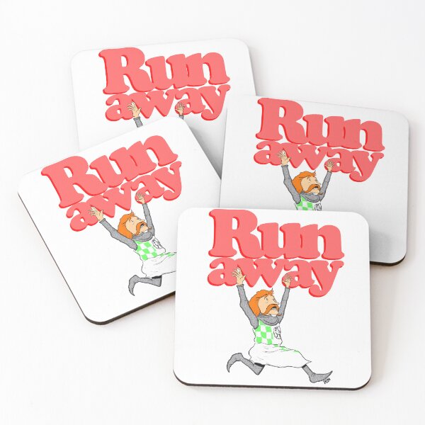 Item preview, Run away! designed and sold by ItsPeon.