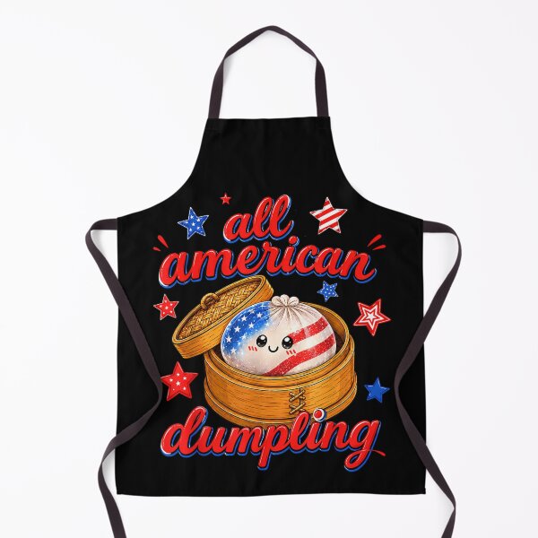 Item preview, Cute Kawaii All American Dumpling Patriotic Asian Food Patriotic Fourth Of July designed and sold by Phil Ben.