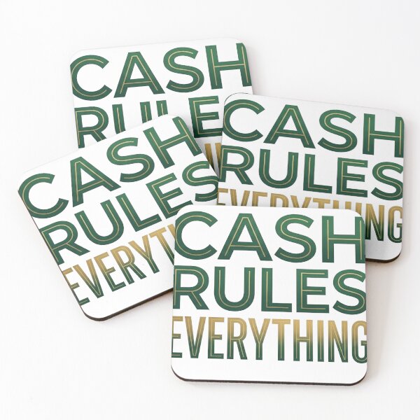 Item preview, Cash Rules Everything Bold Money Mindset  designed and sold by urBlank.