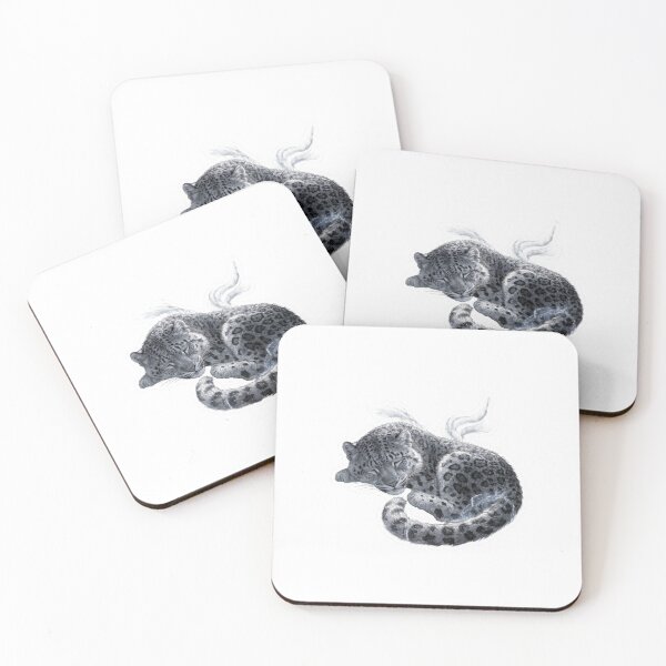 Artikelvorschau, snow leopard sleeping entworfen und verkauft von Spoofy Don`t fit in. Stand out.
