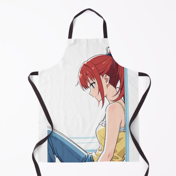 Item preview, Anime - Girl Yellow Top Sitting Thoughtful designed and sold by AnimeShin.