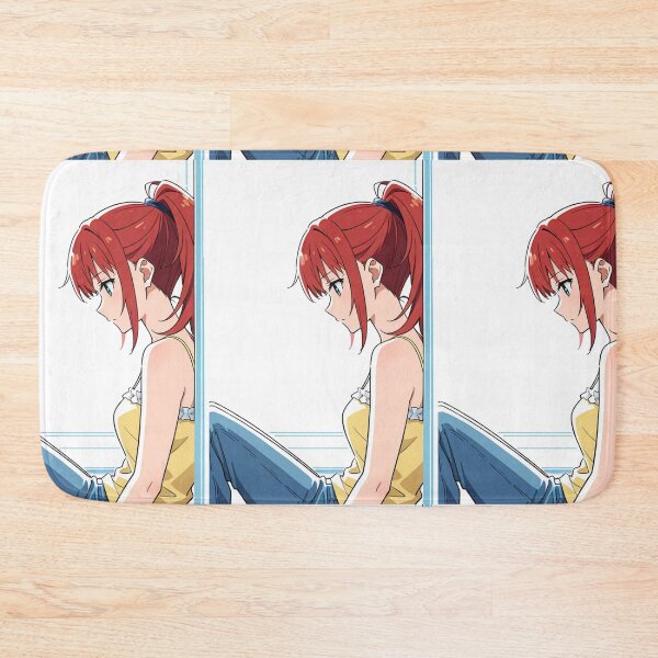Item preview, Anime - Girl Yellow Top Sitting Thoughtful designed and sold by AnimeShin.