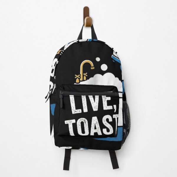 Item preview, Funny Live Laugh Toaster Bath Dark Humor Cute Toaster Bath Graphic designed and sold by Phil Ben.