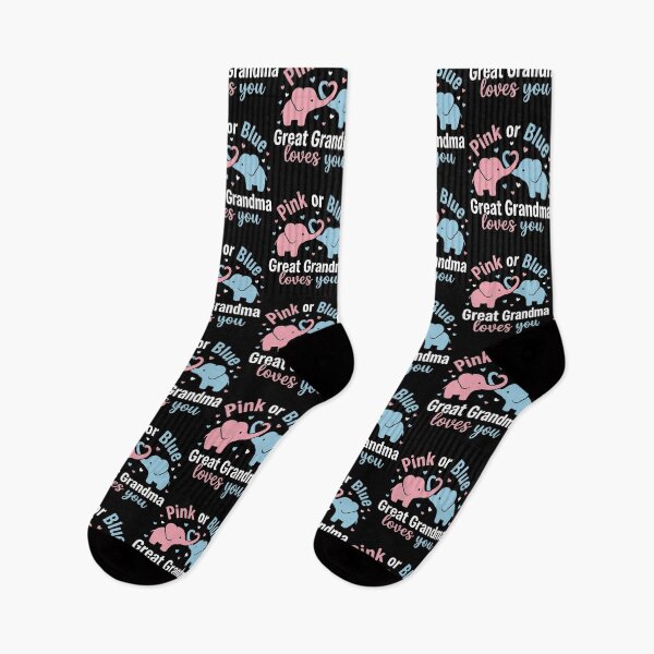 Item preview, Pink Or Blue Great Grandma Loves You Gender Reveal Elephant designed and sold by clothesy7.
