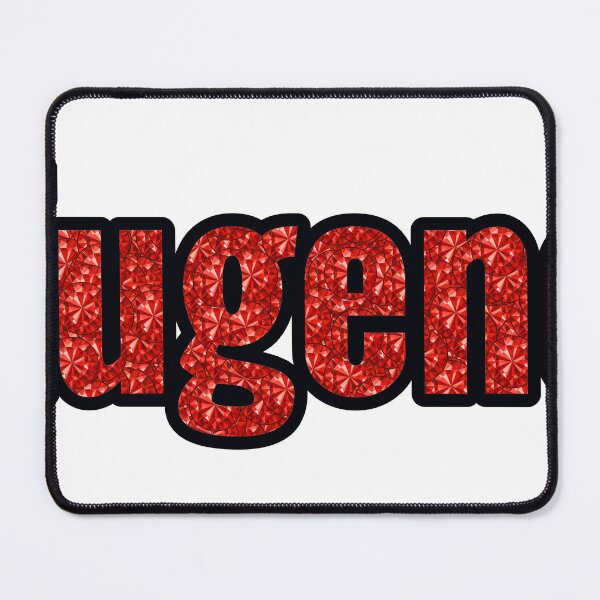Item preview, Eugene Boy Name Red Rhinestone Texture designed and sold by TheIconSmith.