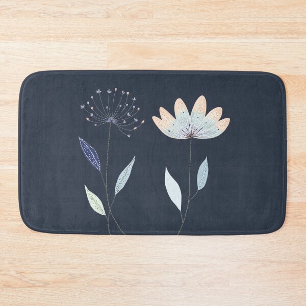 Item preview, Embroidered Wildflower Botanical Art designed and sold by MegaNovaArt.