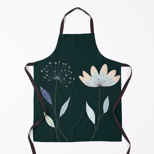 Item preview, Embroidered Wildflower Botanical Art designed and sold by MegaNovaArt.