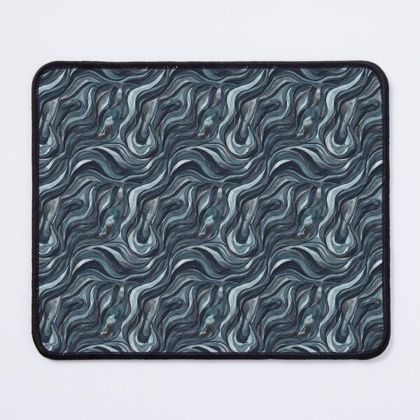 Item preview, Earthy Swirl Midnight Ocean Abstract designed and sold by MythicCotton.