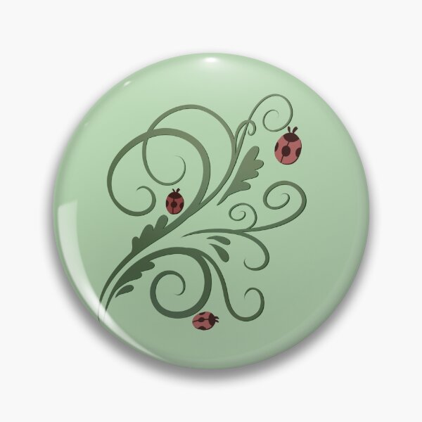 Item preview, Adornos vectoriales de mariquitas caprichosas designed and sold by Variety Arts.