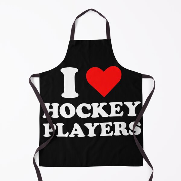 Item preview, I Love Hockey Players Classic Bold Red Heart Ice Hockey Fan designed and sold by Serene woods.