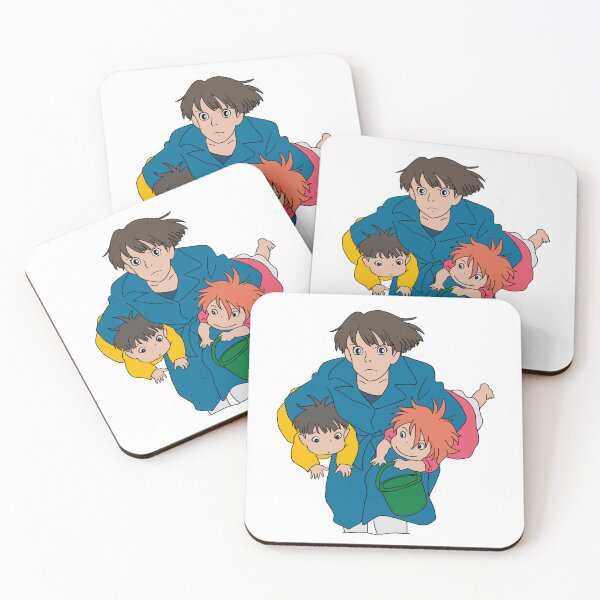 Item preview, Ponyo Sosuke Best Mom Running Illustration designed and sold by Iska-Designs.