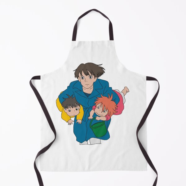 Item preview, Ponyo Sosuke Best Mom Running Illustration designed and sold by Iska-Designs.