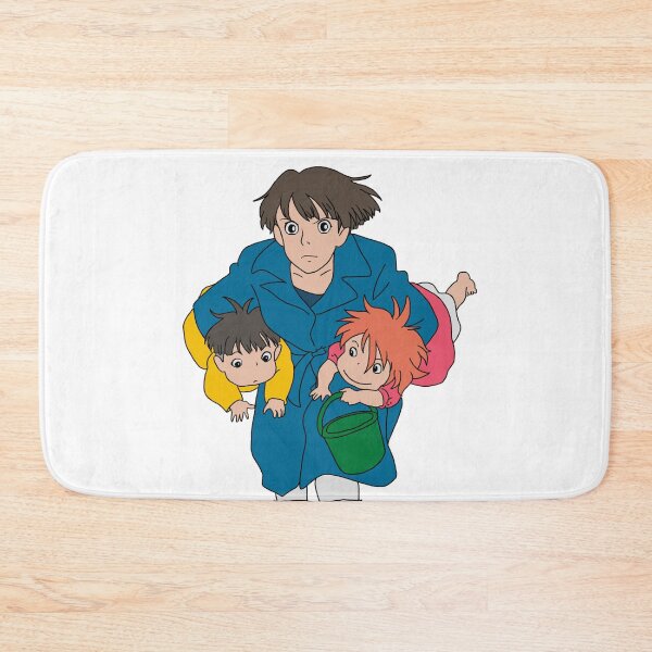 Item preview, Ponyo Sosuke Best Mom Running Illustration designed and sold by Iska-Designs.