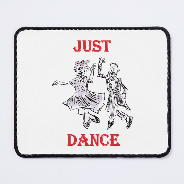 Item preview, 2 people dancing just dance designed and sold by Inky Fingers Illustrations.