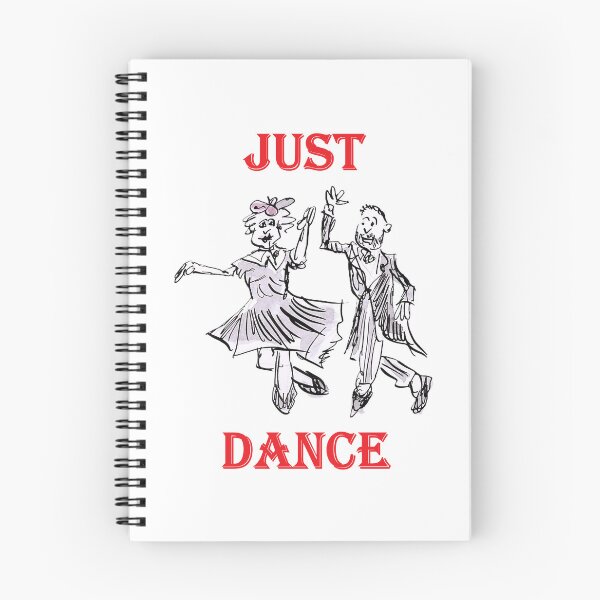 Item preview, 2 people dancing just dance designed and sold by Inky Fingers Illustrations.