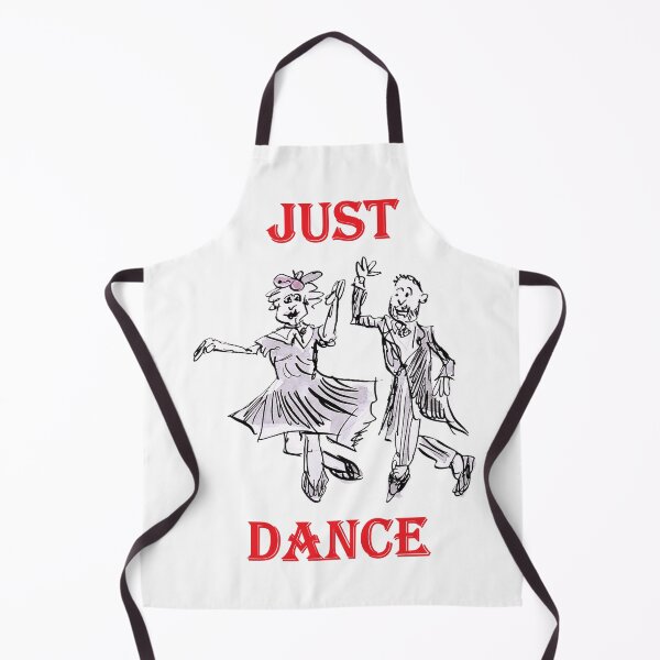 Item preview, 2 people dancing just dance designed and sold by Inky Fingers Illustrations.