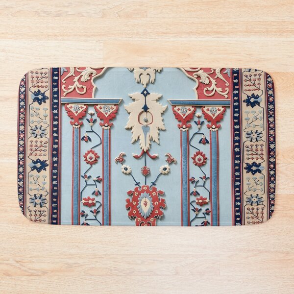 Item preview, Antique Persian Silk Rug Print designed and sold by Vicky Brago-Mitchell®.