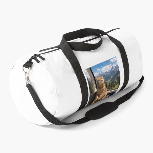 Item preview, Mountain Cable Car Cat designed and sold by LovelyCatGalaxy.