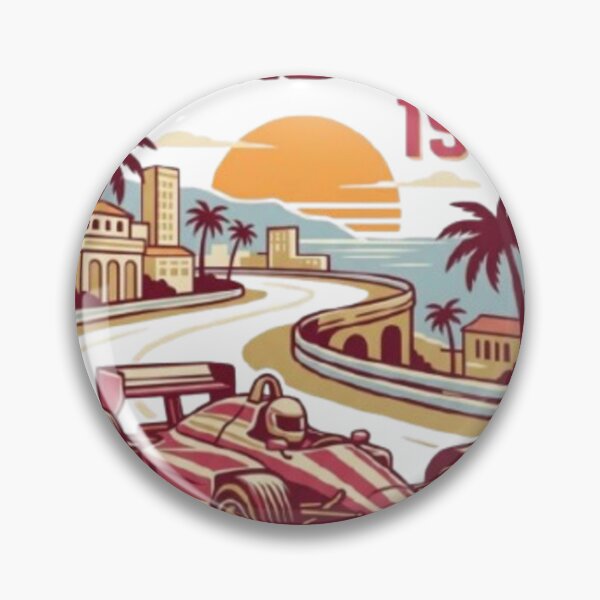 Item preview, Vintage Monaco Grand Prix 1983 F1 Racing designed and sold by AlphaGacha.