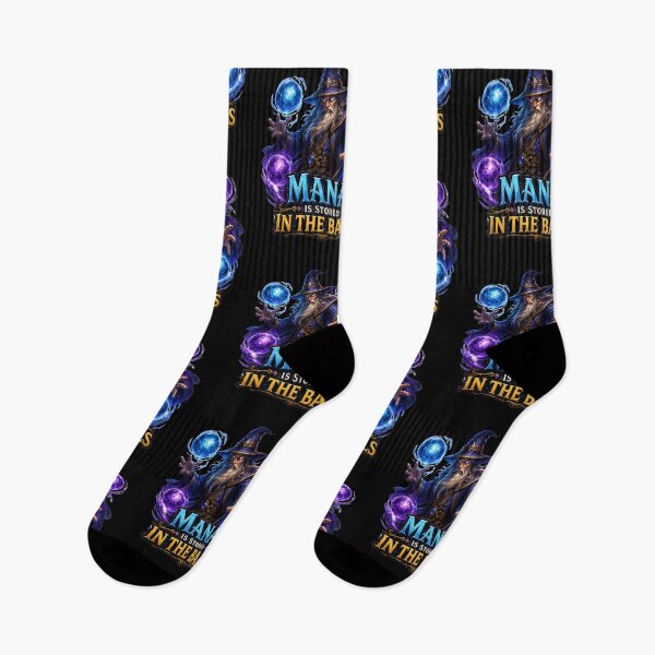 Item preview, Mana is Stored in The Balls Fantasy Meme designed and sold by super-think.