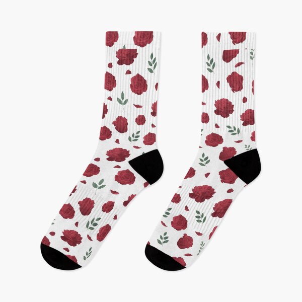 Item preview, Red Rose Seamless Pattern — Floral Watercolor Botanical Repeat Design designed and sold by Zaya_art.