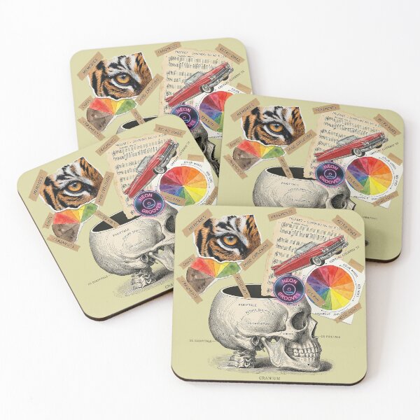 Item preview, Anatomical Surrealism Mind Explosion Collage Art designed and sold by GrabaHuk.
