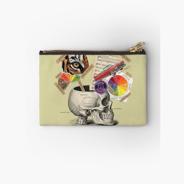 Item preview, Anatomical Surrealism Mind Explosion Collage Art designed and sold by GrabaHuk.