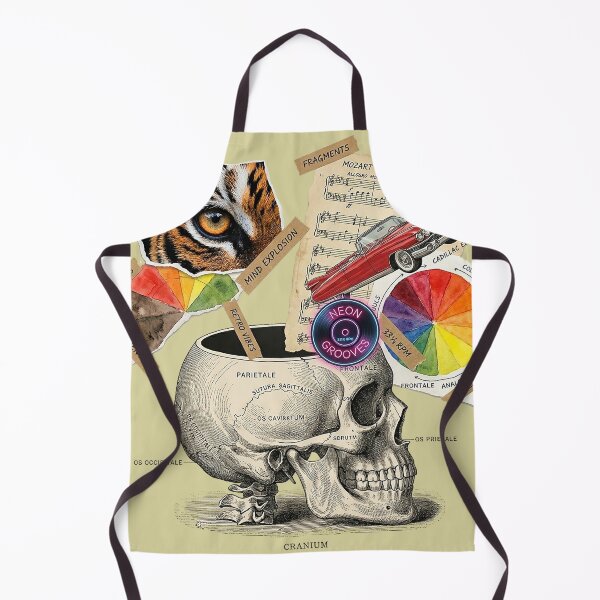 Item preview, Anatomical Surrealism Mind Explosion Collage Art designed and sold by GrabaHuk.
