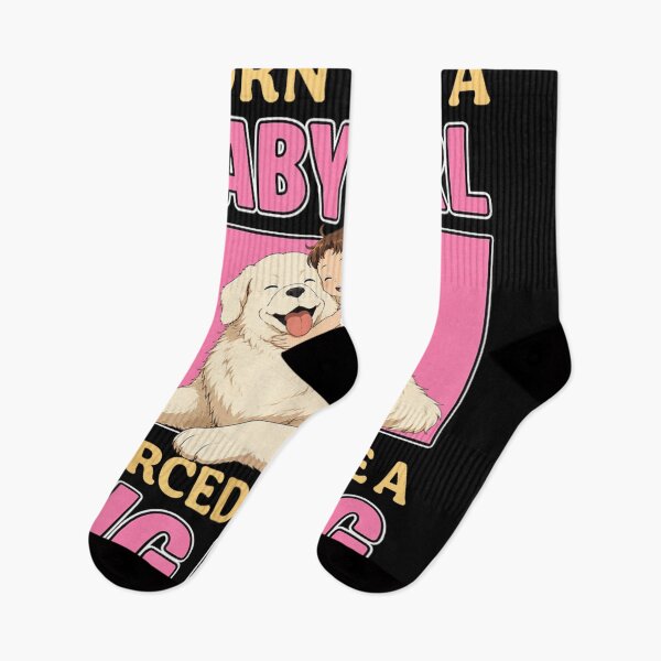 Item preview, Cute Anime Aesthetic Born To Be A Baby Girl Big Dog designed and sold by Taniyah Gomes.