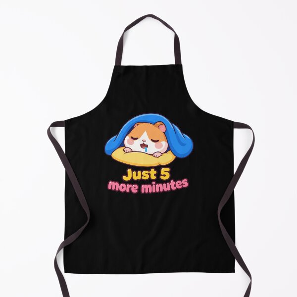 Item preview, Just 5 More Minutes Cute Sleeping Hamster Kawaii Lazy Morning Meme T-Shirt designed and sold by DarojadNR.