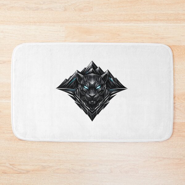 Item preview, Futuristic Black Panther Mountain Logo designed and sold by Ethan Cross Digital.