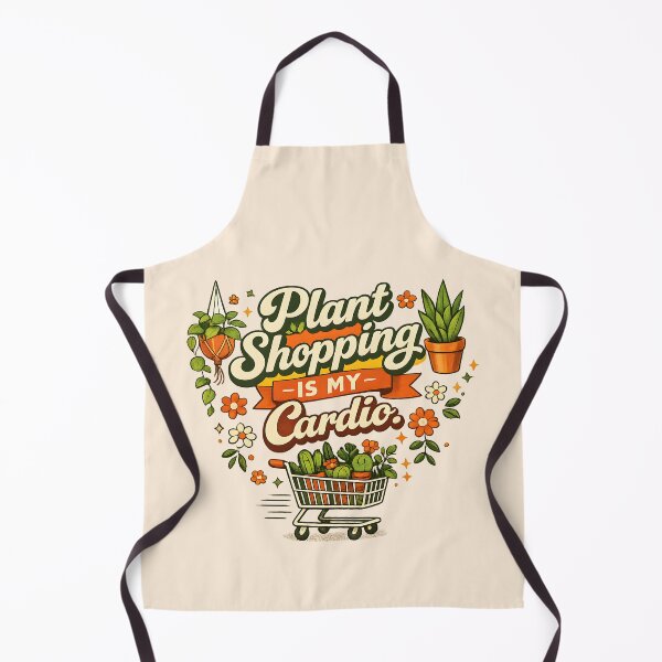 Item preview, Plant Shopping Is My Cardio – Funny Plant Lover & Houseplant Enthusiast Design designed and sold by blankTeeShirt.