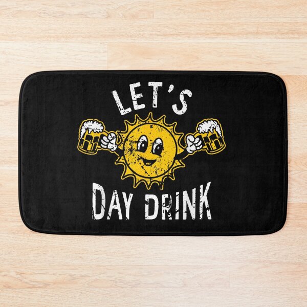 Item preview, Funny Retro Vintage Sun Character Lets Day Drink Summer Beer Lovers designed and sold by Taniyah Gomes.