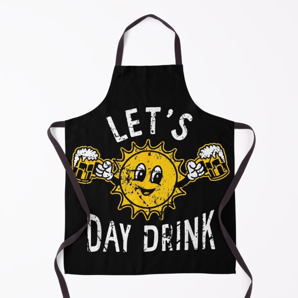 Item preview, Funny Retro Vintage Sun Character Lets Day Drink Summer Beer Lovers designed and sold by Taniyah Gomes.